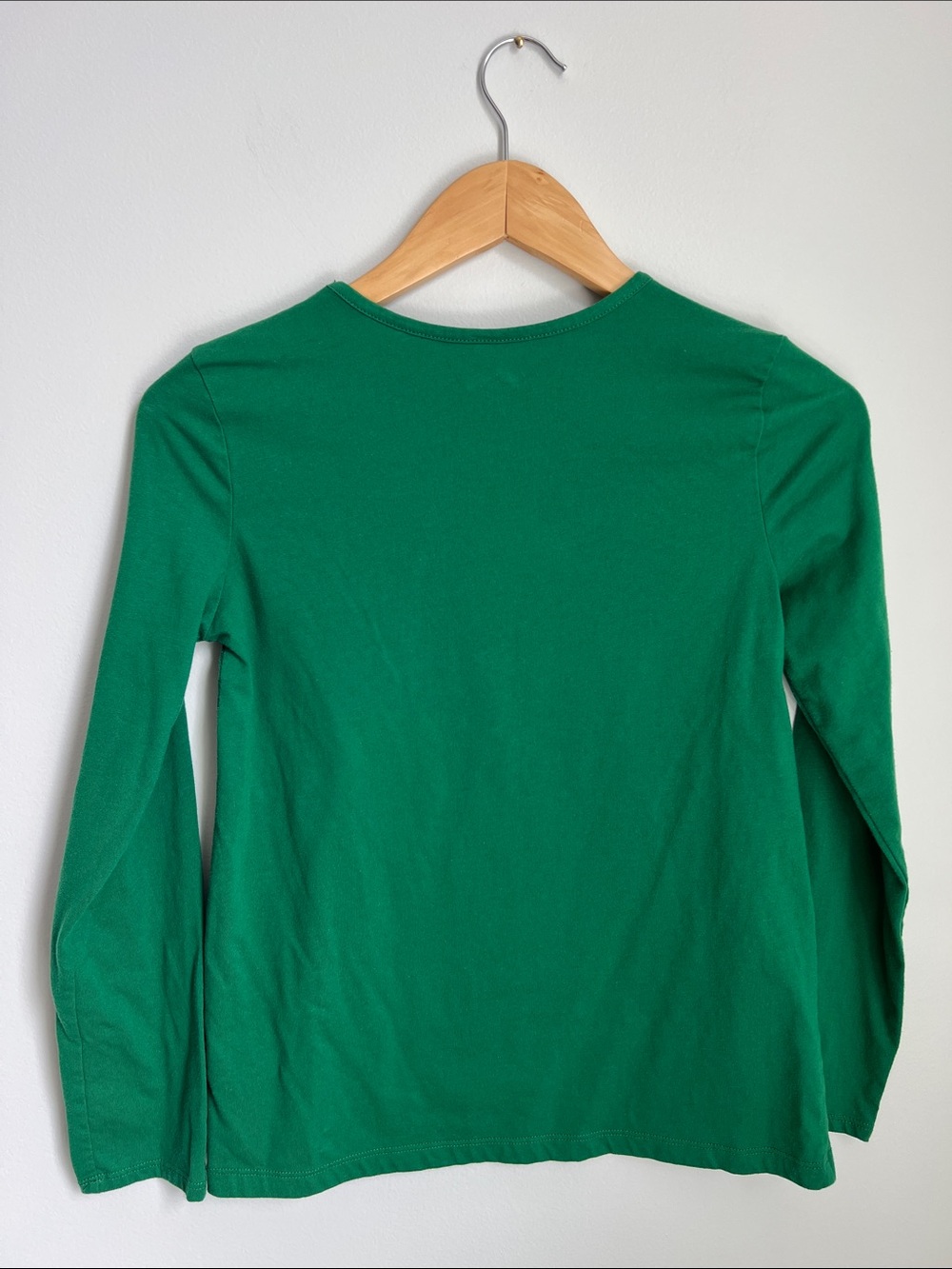Holiday Time | Green "Santa Squad" Kids Long Sleeve Tee Size XL (14-16) - Picture 10 of 17